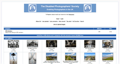 Desktop Screenshot of disabledphotographers.com